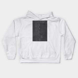 Indefinite Integral Kids Hoodie